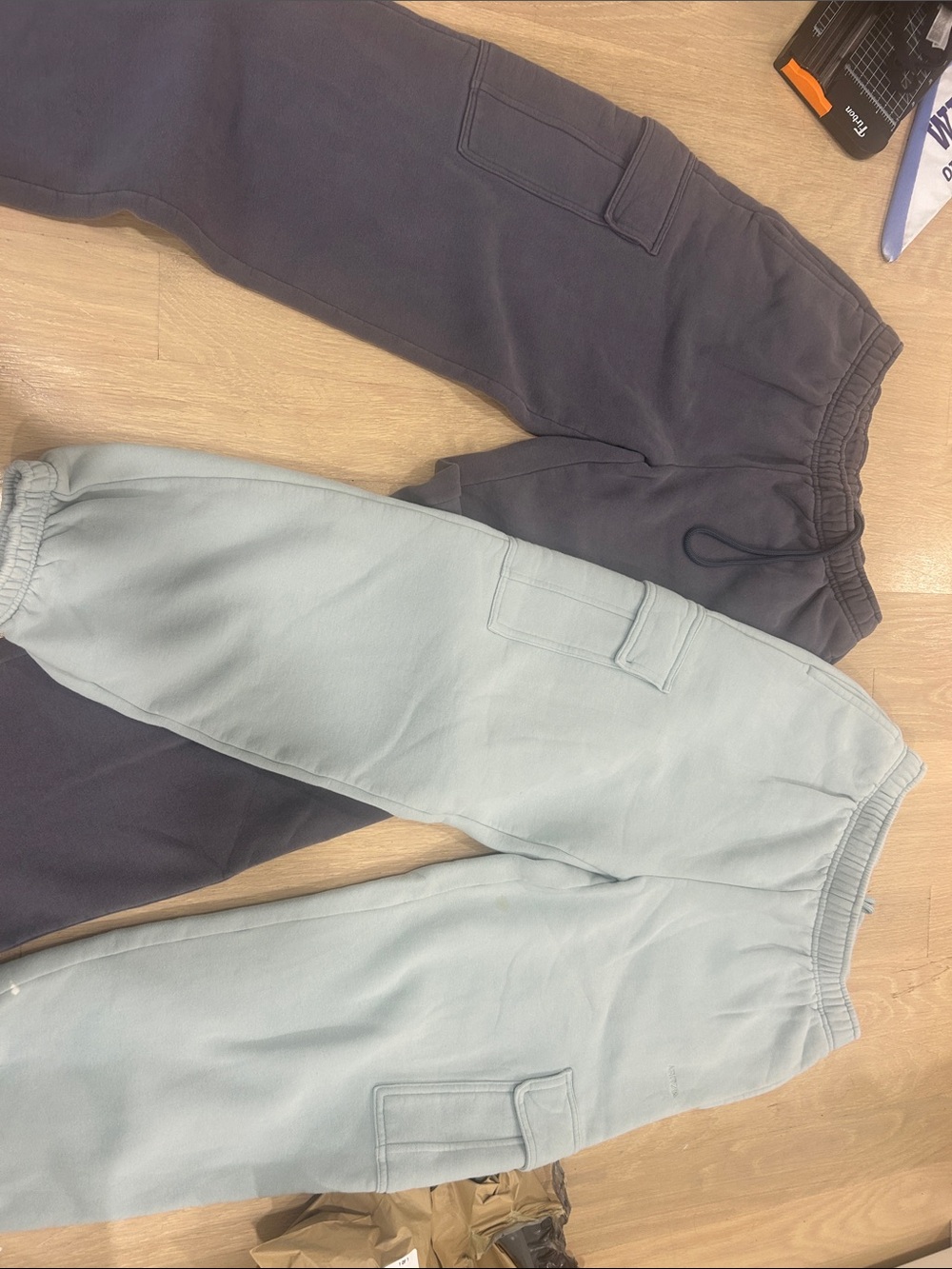 2 pairs aritzia cargo sweatpants for $50!!! great deal